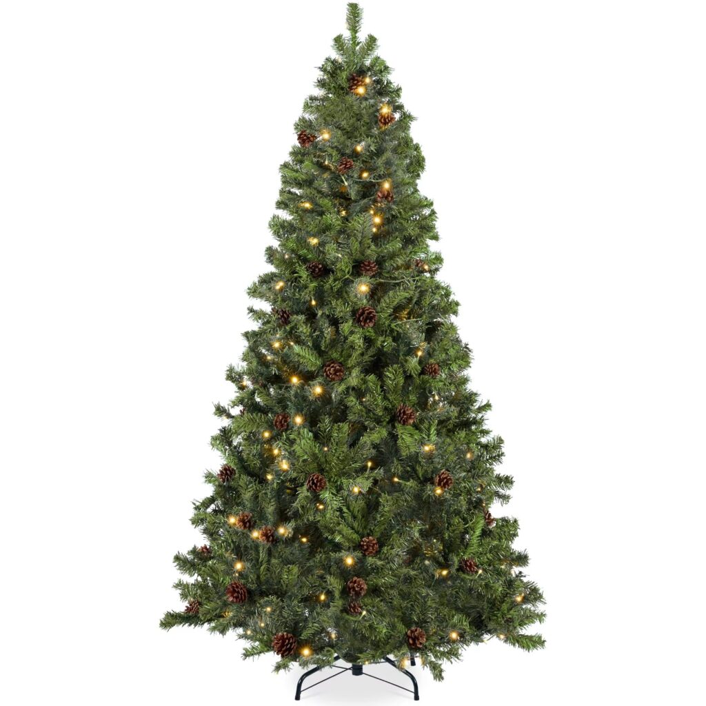 Prelit PVC Artificial Christmas Tree XS-010060