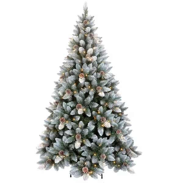 PVC Artificial Christmas Tree With Snow XS-010029